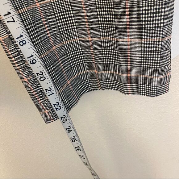 Lane Bryant Slim Capri 4-Season Pant black glen plaid stretch crop trousers 22 - Picture 10 of 12